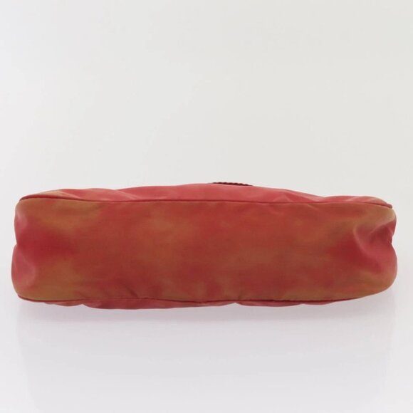 PRADA Accessory Pouch Nylon Red Auth 83667 - Picture 6 of 15